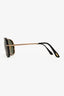 Tom Ford Black/Gold Aviator Cyrille Sunglasses