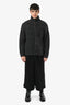 Comme des Garcons Black Wool Drop Crotch Pants Size S