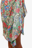Isabel Marant Green/Multicoloured Breela Silk Mini Skirt Size 36