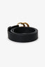 Gucci Black Leather GG Marmont Belt
