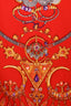 Hermès Red/Pink Cashmere & Silk 140cm Scarf