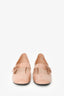 Christian Dior Beige Patent Baby-D Ballet Pumps Size 38