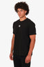 Balmain Black PB embroidered T-shirt Size M Mens