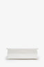 Pre-loved Chanel™ 2014 White Quilted Lambskin Delivery Cutout 2way Bag
