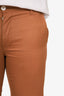 Gucci Brown Cotton Pants Size 32 Mens