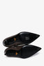 Prada Grey Smooth Leather Pointed Toe Ankle Boots Size 36.5