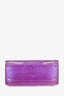 Dolce & Gabbana Purple 'Sicily' Jelly Bag