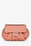Pre-loved Chanel™ 2011 12 Pink Quilted Leather Bubble Shoulder