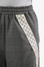 Short Louis Vuitton 2022 gris Damier Azur détaillé taille XS