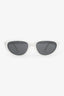 Celine White Oval Cat Eye Sunglasses