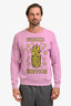 Gucci Purple/Yellow Pineapple Logo Printed Sweatshirt Size XS Mens