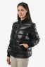 Moncler Black Down Puffer 'Arcelot' Jacket Size 1