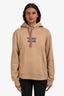 Burberry Brown Cotton Logo Hoodie Size S