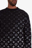 Louis Vuitton Black Gradient Monogram Fil Coupe Sweatshirt Size M Mens
