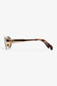 Celine Gold Metal Triomphe 01 Oval Sunglasses