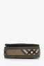 Burberry Green Canvas Mini Tavistock Crossbody Bag