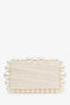 Cult Gaia Ivory Eos Acrylic Clutch