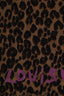 Louis Vuitton Brown Cashmere Silk Stephen Sprouse Leopard Stole Scarf