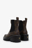 Louis Vuitton Monogram LV Beaubourg Ankle Boots Size 37.5