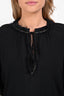 Devotion Twins Black Long Sleeve Blouse Size S