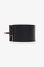 Hermès 2012 Black Leather Kelly Dog Bracelet
