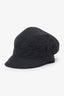 Burberry Blue Label Grey Wool Newsboy Hat Size 57