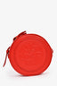 Altuzarra Red Leather Medallion Crossbody Bag