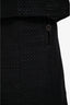 Pre-loved Chanel™ 2016 Black Tweed Jacket Size 38 + Skirt Size 36 Set