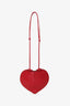 Alaïa Red Leather 'Le Coeur' Bag