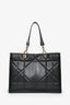 Christian Dior Black Leather Medium Essential Tote Bag