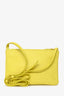 Celine Yellow Lambskin Small Trio Crossbody
