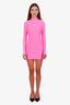 Balenciaga x Adidas Pink Long Sleeve Mini Dress Size 38