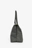 Longchamp Grey Canvas Le Pliage Medium Tote Bag