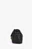Pre-loved Chanel™ Pre-Fall Winter 2026 Black Quilted Lambskin Drawstring Clutch