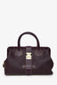 Louis Vuitton Plum Leather 'Suhali L'Ingenieux' PM Top Handle Bag