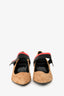 Pierre Hardy Brown/Red/Black Suede Kitten Heels Size 39.5