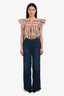 Frame Blue Denim Wide Leg Jeans Size 24