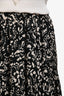 Ba&sh Black Pleated Lady Midi Skirt Size 42