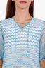 Missoni Blue/White Mini Dress Size 10-11 Kids