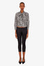 Gucci Black Glitter Skinny Jeans Size 36
