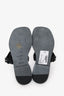 Hermès Black Leather Hera Sandals Size 36