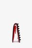Christian Louboutin Black Leather Spike Money Clip Bifold Wallet