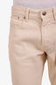 Ralph Lauren Purple Label Beige Linen Straight Leg Pants Size 32 Mens