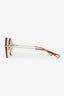 Chloe Yellow Round Frame '143S' Sunglasses