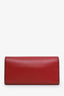Christian Dior Red Leather J'adior Wallet On Chain