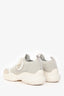 Stuart Weitzman White/Beige 505 Mesh Sneakers Size 37