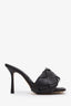 Bottega Veneta Brown Intrecciato Leather Lido Heels Size 37