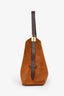 Louis Vuitton Brown Suede Leather Hobo Bag with Pouch