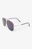 Tom Ford Gold Tone Frame Aviator Sunglasses