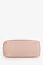 Prada 2013 Blush Saffiano Double Zip Medium Galleria Tote with Strap